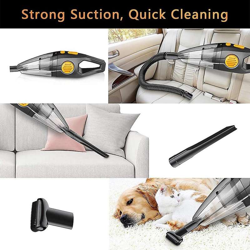 Portable Cordless Handheld Vacuum Cleaner, 150W High Power, 8000PA Strong Suction,2 Modes,Suitable f