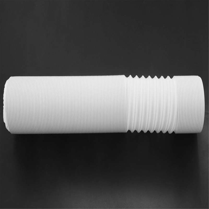 Portable Counterclockwise Exhaust Hose Universal Pipe Air Conditioner Exhaust Hose Ducting 5.1 Inch