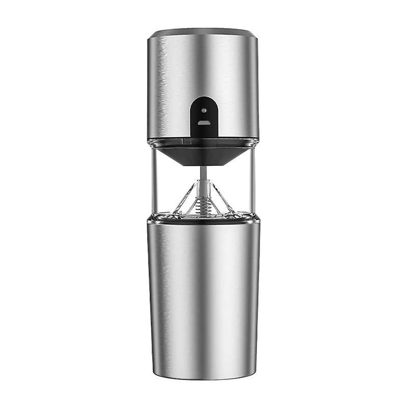 Portable Coffee Maker with Grinder and Filter, USB Rechargeable Electric Coffee Maker Machine