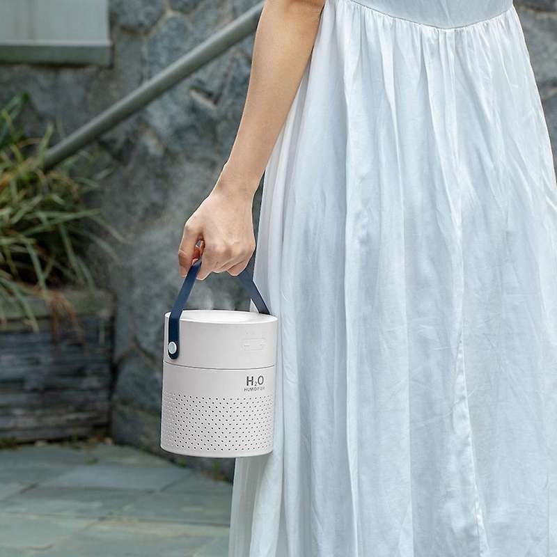 Portable Desk Humidifier Large Capacity Air Humidifier USB Rechargeable Wireless Ultrasonic Aroma Di