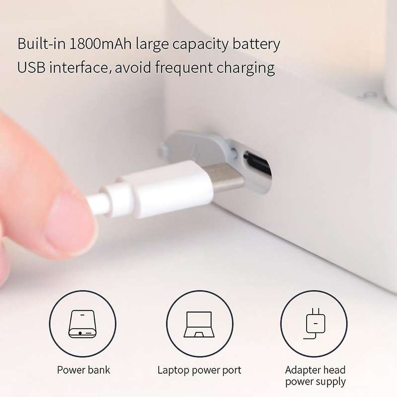 Portable Desktop Electric Water Dispenser Water Barreled Gallon Pump Usb Charging Automatic 6 Gear