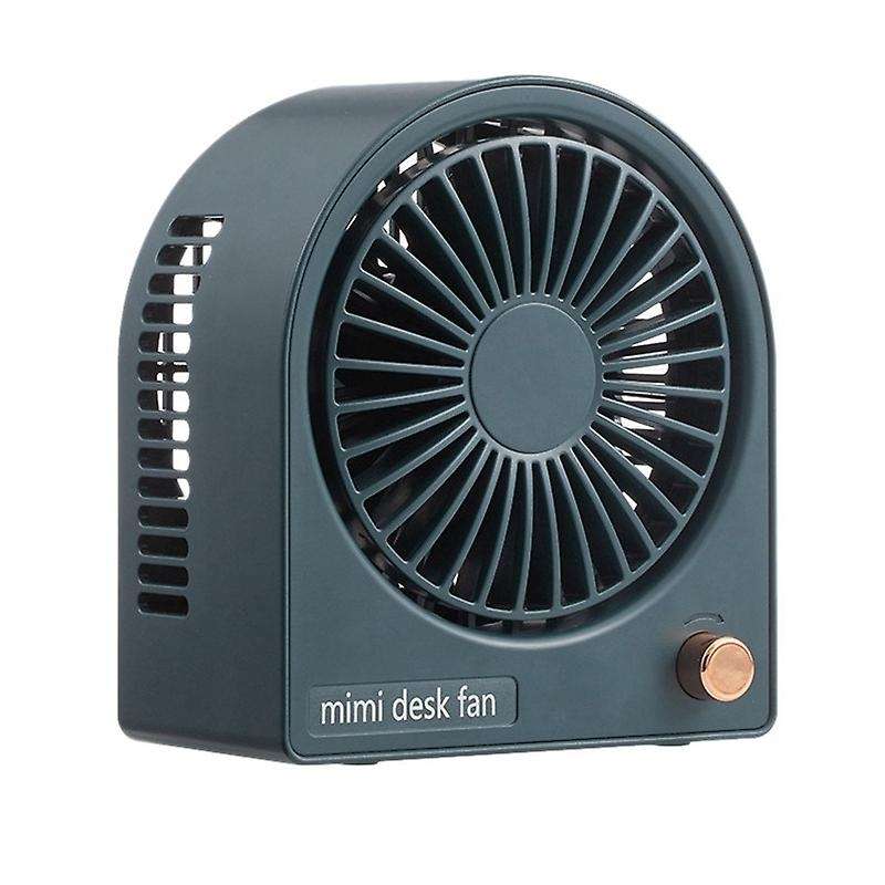 Portable Desk Fan USB Rechargeable Mini Fan with Strong Wind Quiet Operation Desktop Fan for Office