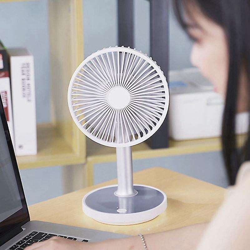 Portable Desktop Fan Air Circulation Fan Personal Cooling Fan USB Recharge Small Air Cooler for Offi