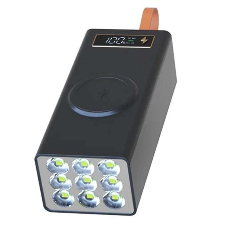 Portable DIY Mobile Power Box External 21x18650 5V Solder-Free Battery Charging Storage Box Case USB