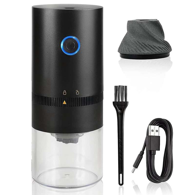Portable Electric Coffee Grinder Coffee Bean Grinder Multi-Grind Setting Suitable for French Press