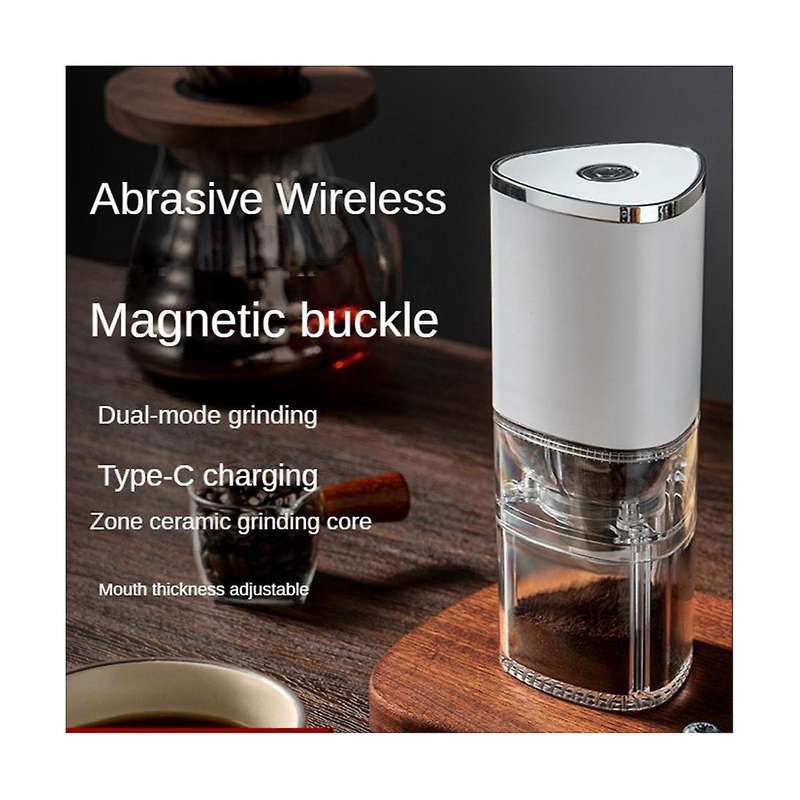 Portable Electric Coffee Grinder Household Mini Removable Coffee Bean Grinder Usb Charge Coffee Bea