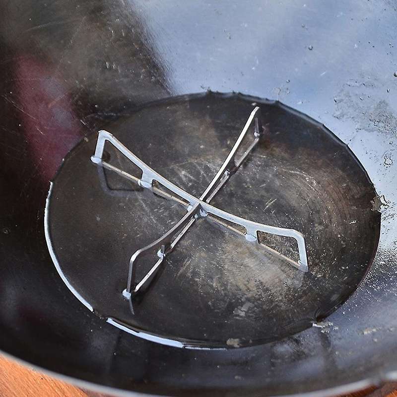 Portable Durable Stainless Steel Steamers Stand Outdoor Camping Hiking Picnic Cookware Steaming Stan