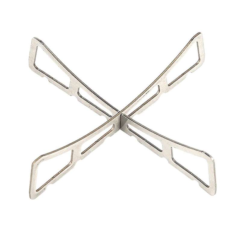 Portable Durable Stainless Steel Steamers Stand Outdoor Camping Hiking Picnic Cookware Steaming Stan