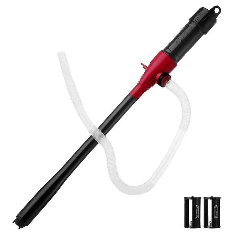 Portable Electric Suction Pump Upgrade Handheld Liquid Siphon Oil Water Fuel Battery Vehicle Powered