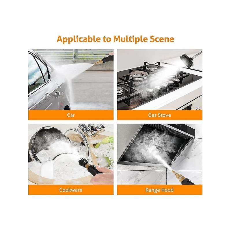 Portable Electric Steamer for Cleaning Machine Auto Pumping Use Car Detailing Couch Uk Plug