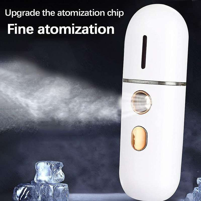 Portable Facial Steamer, Mini Usb Facial Humidifier, Nano Facial Sprayer, Face Steamer Mist Spray M