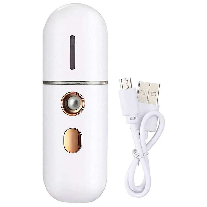 Portable Facial Steamer, Mini Usb Facial Humidifier, Nano Facial Sprayer, Face Steamer Mist Spray M