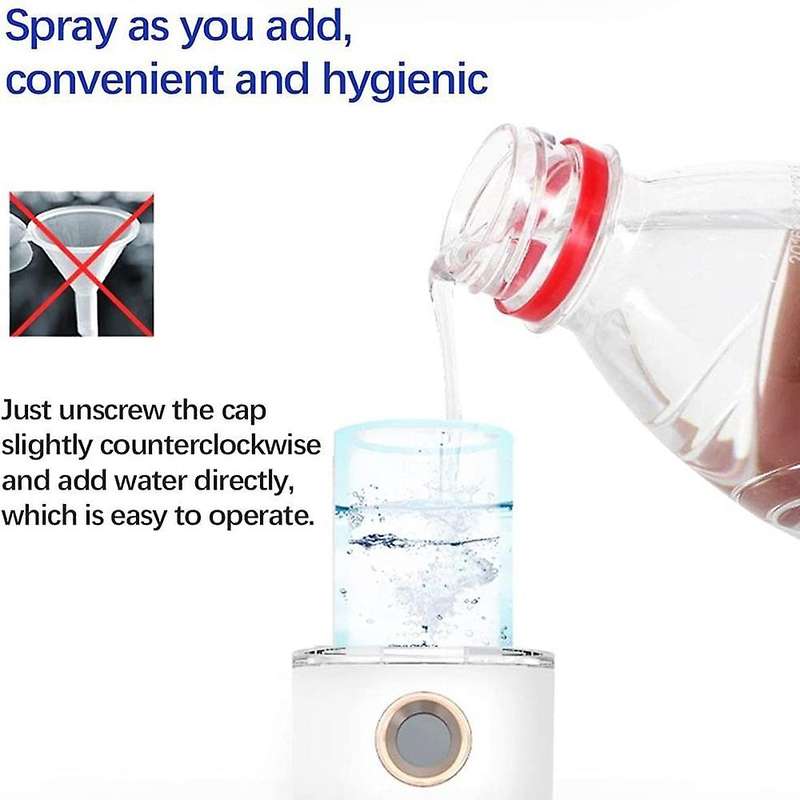 Portable Facial Steamer, Mini Usb Facial Humidifier, Nano Facial Sprayer, Face Steamer Mist Spray M