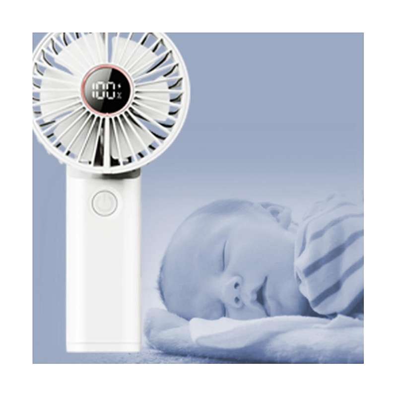 Portable Fan Handheld Fan, Neck Fan,quiet, Usb Charging Fan, Mobile Battery Function, Convenient To