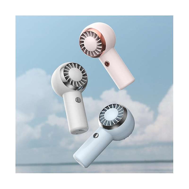 Portable Fan Handheld Silent Small Usb 2000 Mah Rechargeable Mini Neck Fan for Student Dormitory Of