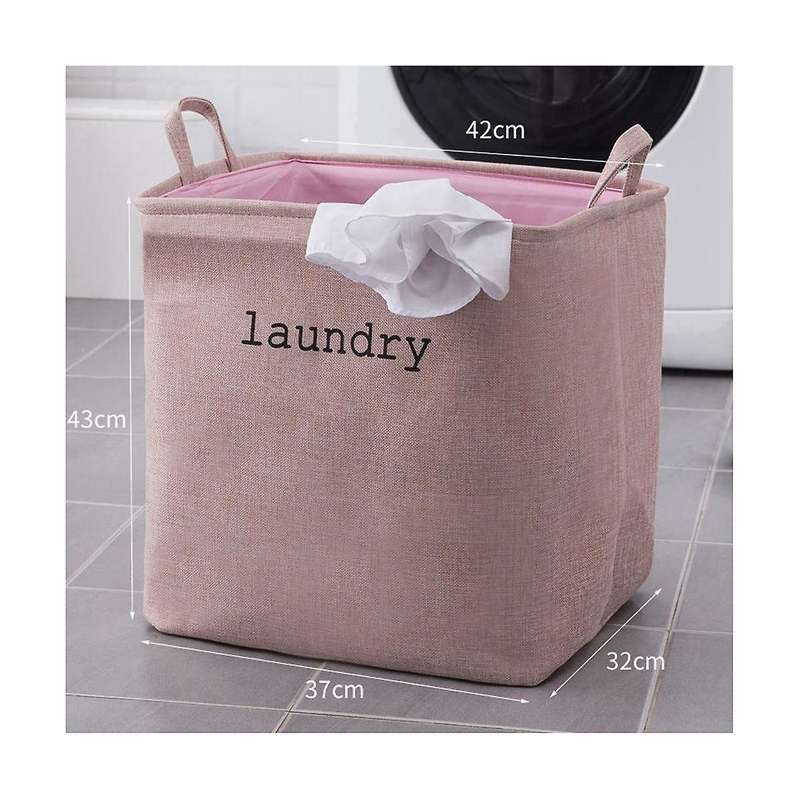 Portable Felt Dirty Clothes Storage Basket, Bathroom Laundry Basket Environment Living Room Kid Toys