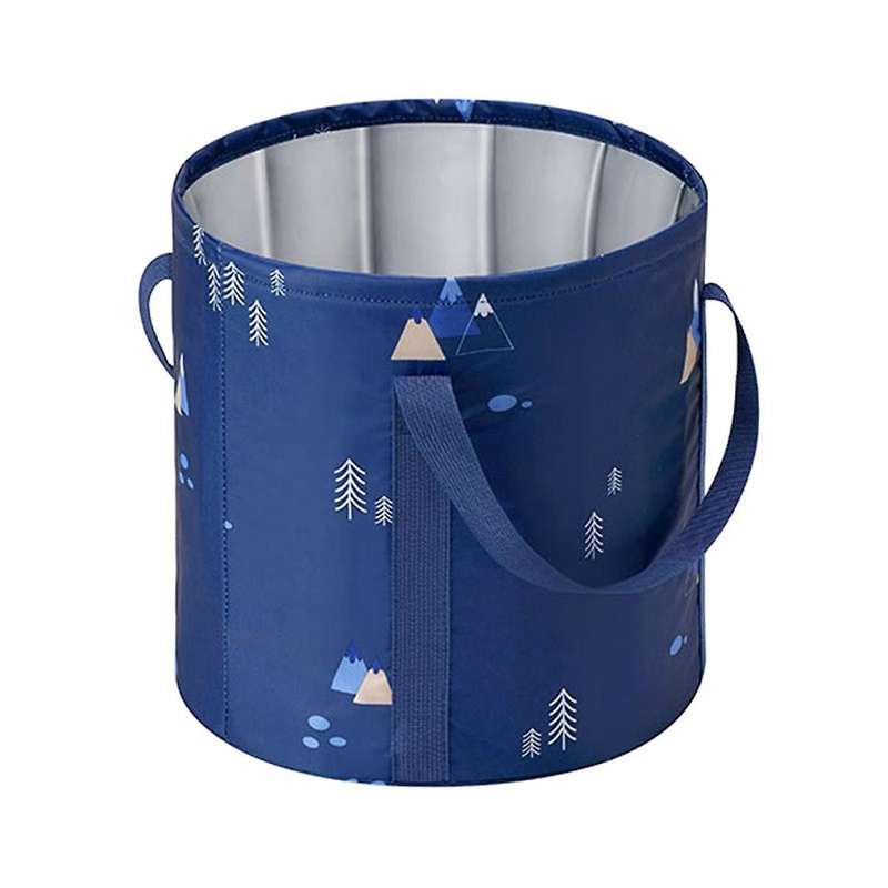 Portable Foldable Basin Travel Camping Washbasin Folding Footbath Outdoor Fishing Bucket Wash Clothe