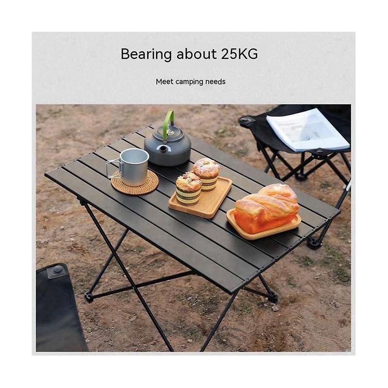 Portable Foldable Outdoor Table Aluminum Camping Picnic Hiking Fishing Picnic Supplies Folding Outd