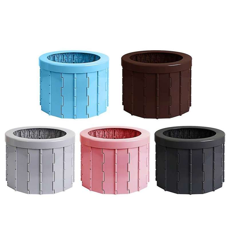Portable Folding Commode Toilet Seat for Car Camping Hiking WC Plegable Waterproof Multifunctional O