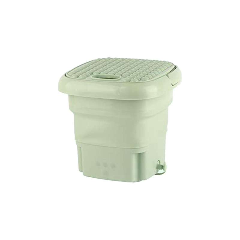 Portable Folding Mini Semi-automatic Washing Machine, Suitable for Baby Clothes, Underwear, Socks E