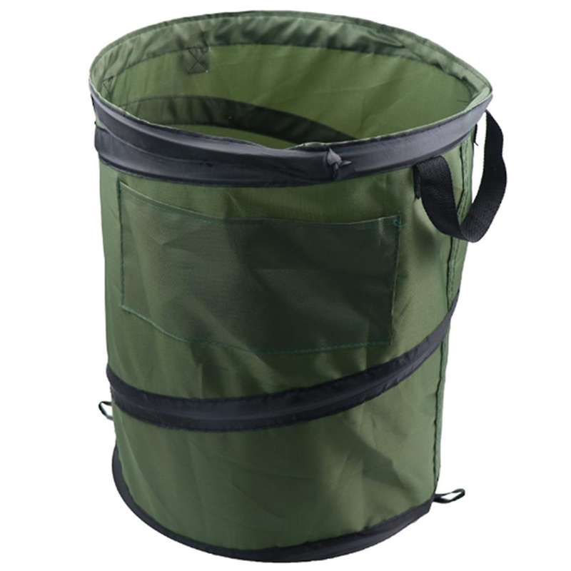 Portable Folding Waterproof Outdoor Camping Garbage Dust Bin Car Trash Can Convenient to Use Garbage