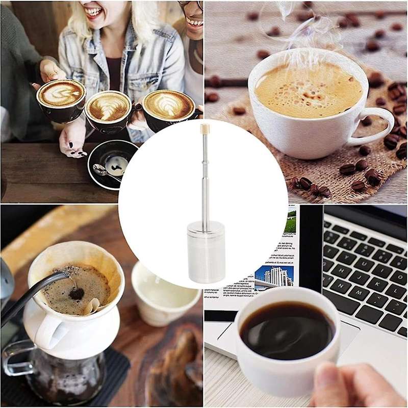Portable French Coffee Final Press Type Coffee Release Stirrer Reusable Coffee Mixer Manual Cold Bre