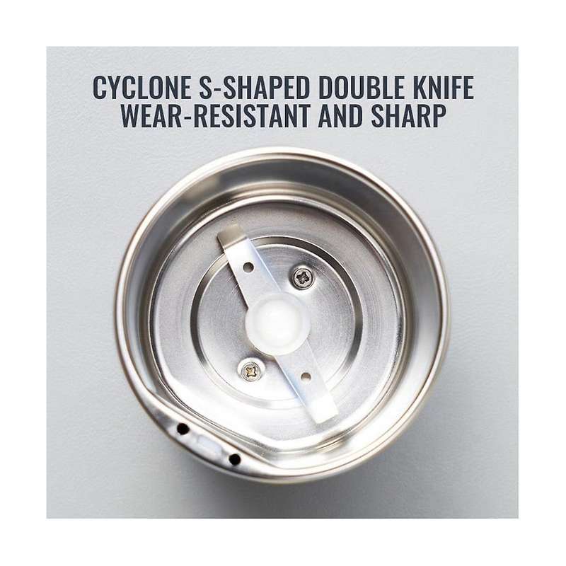 Portable Grinder Mini Stainless Steel Electric Coffee Bean Grinder Herb Salt Pepper Spice Grinder Eu