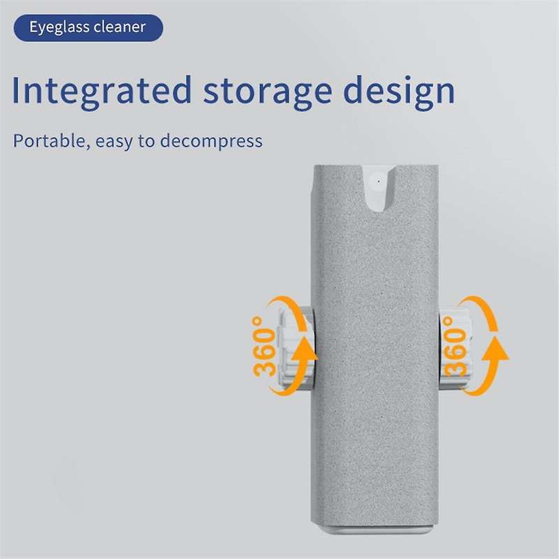 Portable Glasses Cleaner Tool Glasses Cleaning Microfiber Screen Cleaner Tool for Glasses Phone PC,