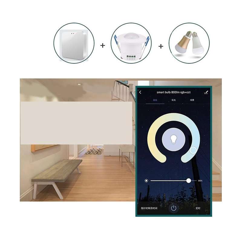 Portable Graffiti Intelligent Zigbee Sensor Powerful 220V Infrared Detector Graffiti Human Motion Se