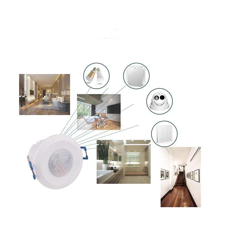 Portable Graffiti Intelligent Zigbee Sensor Powerful 220V Infrared Detector Graffiti Human Motion Se