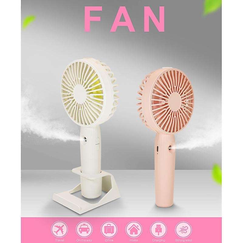 Portable Handheld Fan with Rechargeable Battery Operated for Girls Women Kids Outdoor Travelling fo