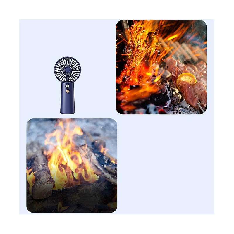 Portable Handheld Fan Powerful Fan Outdoor Usb Rechargeable Fan Cleaned Blowing Dust Fan Cooling Su