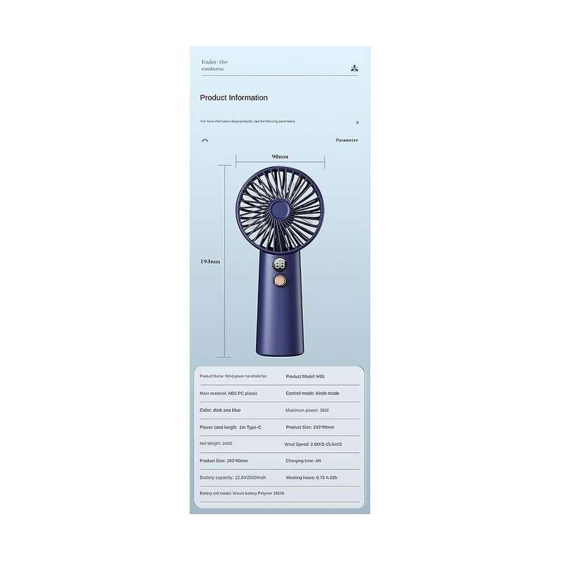Portable Handheld Fan Powerful Fan Outdoor Usb Rechargeable Fan Cleaned Blowing Dust Fan Cooling Su