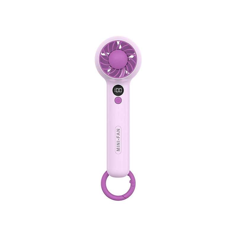 Portable Handheld Fan Usb Rechargeable Battery Adjustable Three-block Wind Speed Cooling Cooling De
