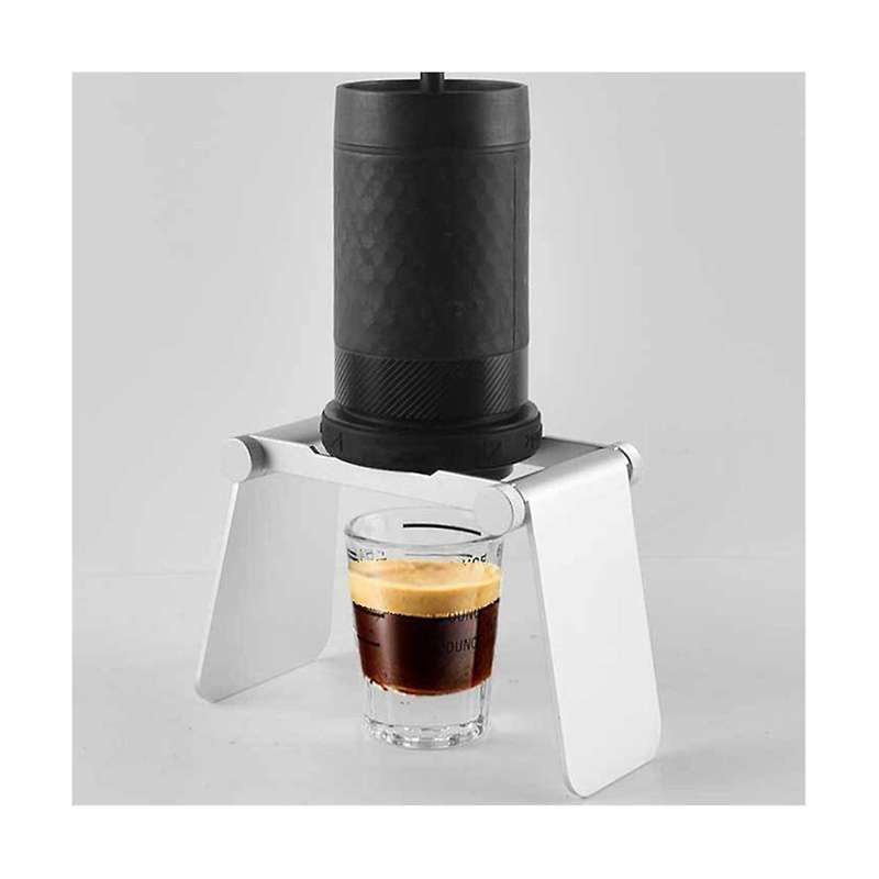 Portable Hand-pressed Coffee Machine Small Portable Hand-washed Filter Cup Foldable Aluminum Alloy B