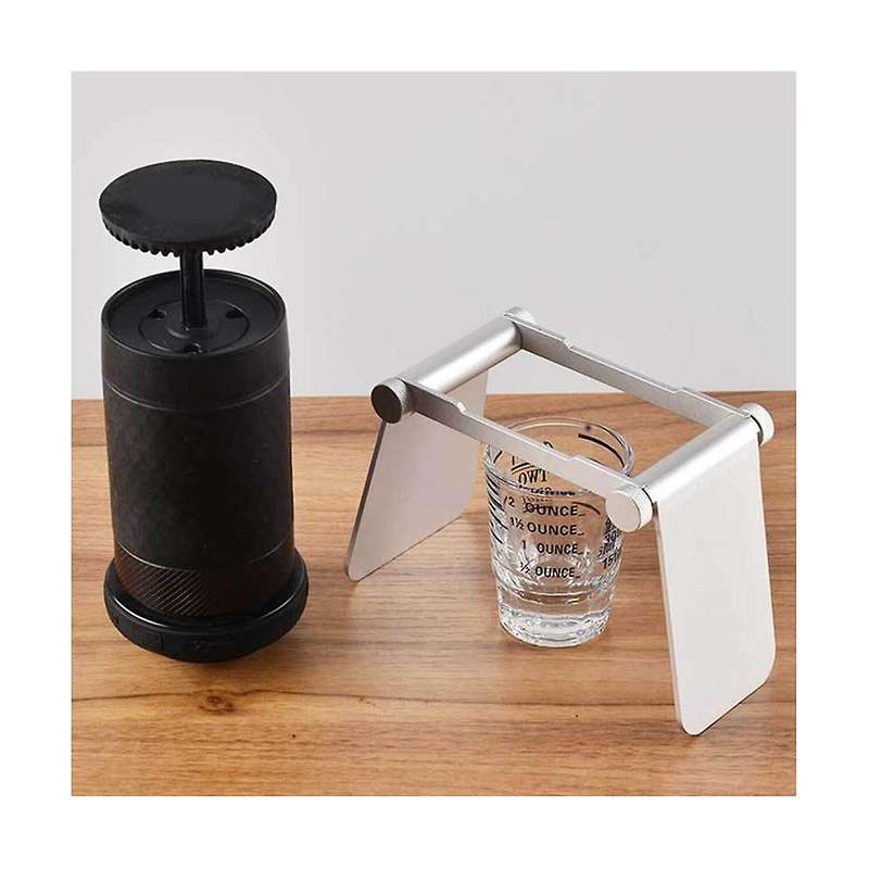 Portable Hand-pressed Coffee Machine Small Portable Hand-washed Filter Cup Foldable Aluminum Alloy B