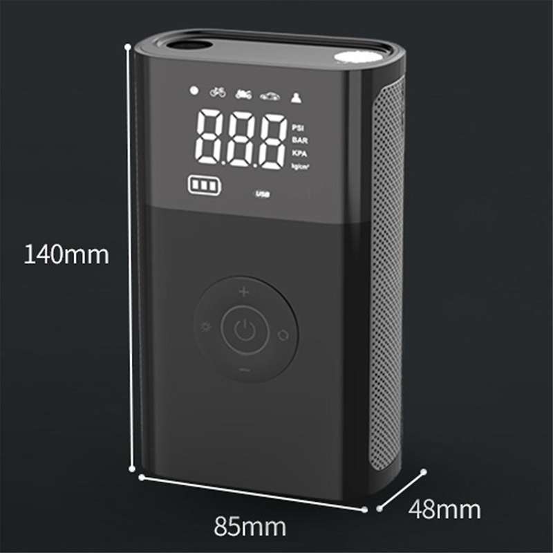 Portable Inflator Compressor Pump with Led Lamp for Car Motorcycle Tyre Balls Wireless Electric Car
