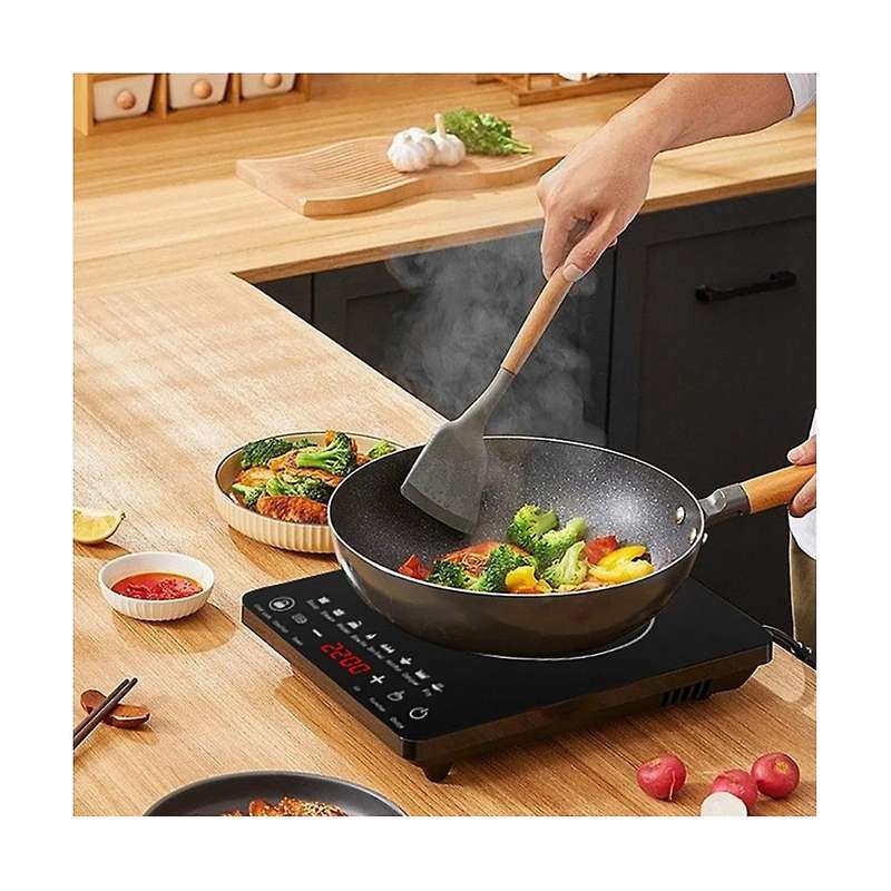 Portable Induction Cooktop 8temp Touch Burner Cooker Countertop Burner Induction Hotplate Low Noise