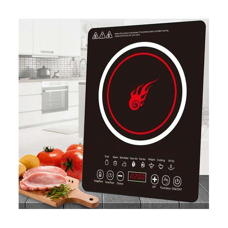 Portable Induction Cooktop Induction Burner with 8 Level Countertop Burner Hot Plate Electric Induc