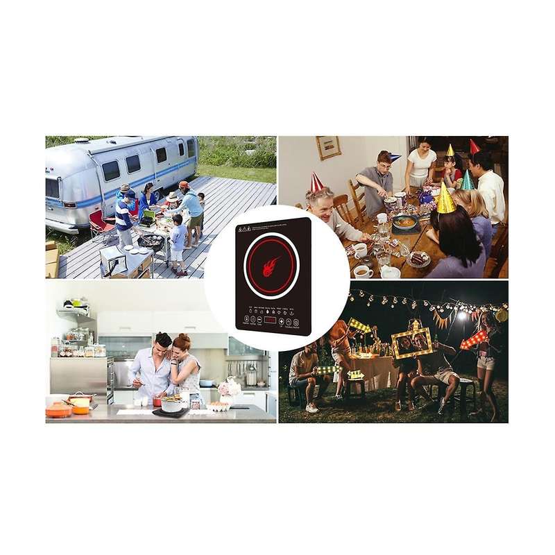 Portable Induction Cooktop Induction Burner with 8 Level Countertop Burner Hot Plate Electric Induc