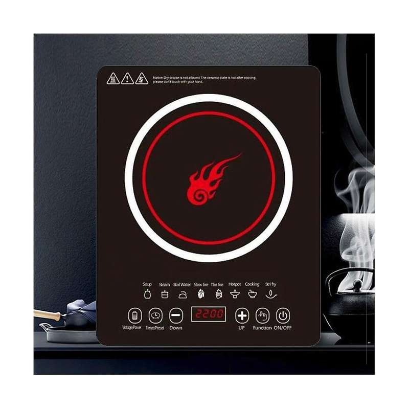 Portable Induction Cooktop Induction Burner with 8 Level Countertop Burner Hot Plate Electric Induc