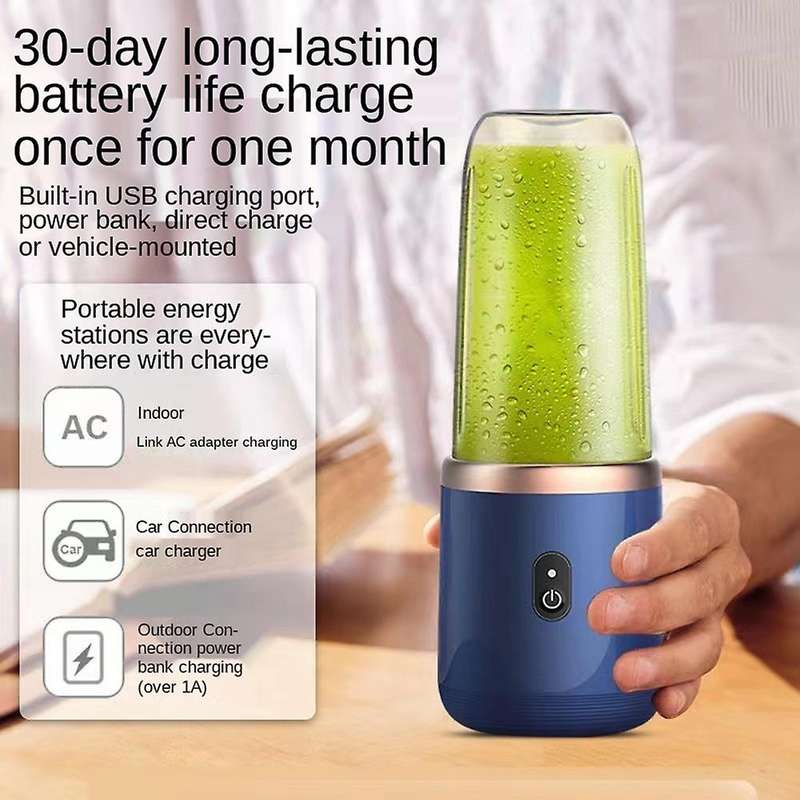 Portable Juicer Blender 300ml Electric Fruit Juicer Usb Charging Lemon Orange Fruit Juicing Cup Smo