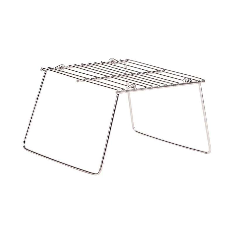 Portable Mini Camping Grill Folding Campfire Grill, Suitable for Travel and Survival Expanded Size: