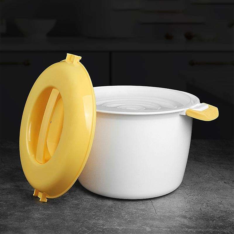 Portable Microwave Oven Rice Cooker Multifunctional Steamer 2800Ml Insulation Lunch Box Steaming Ute