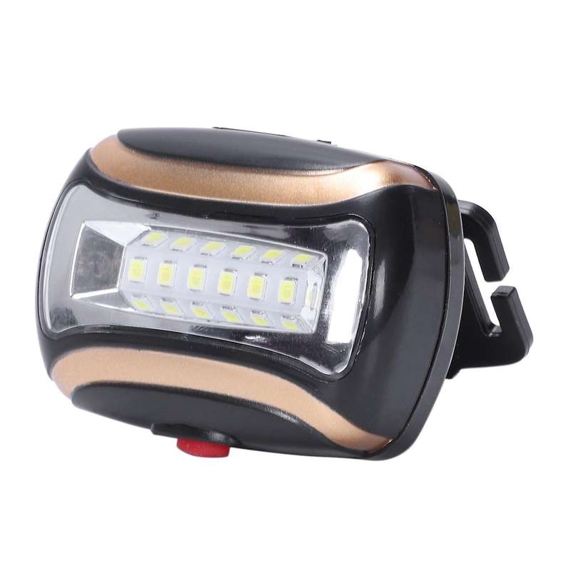 Portable Mini 6 Led head light lamp 3 Modes Beam Light 3xAaa Headlight Lantern head light lamp Torch