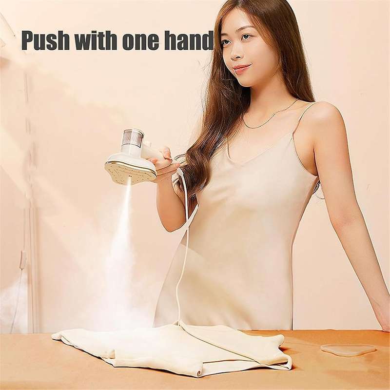 Portable Mini Ironing Machine - 180Rotatable Handheld Steam Iron, Foldable Travel Garment for Fabric