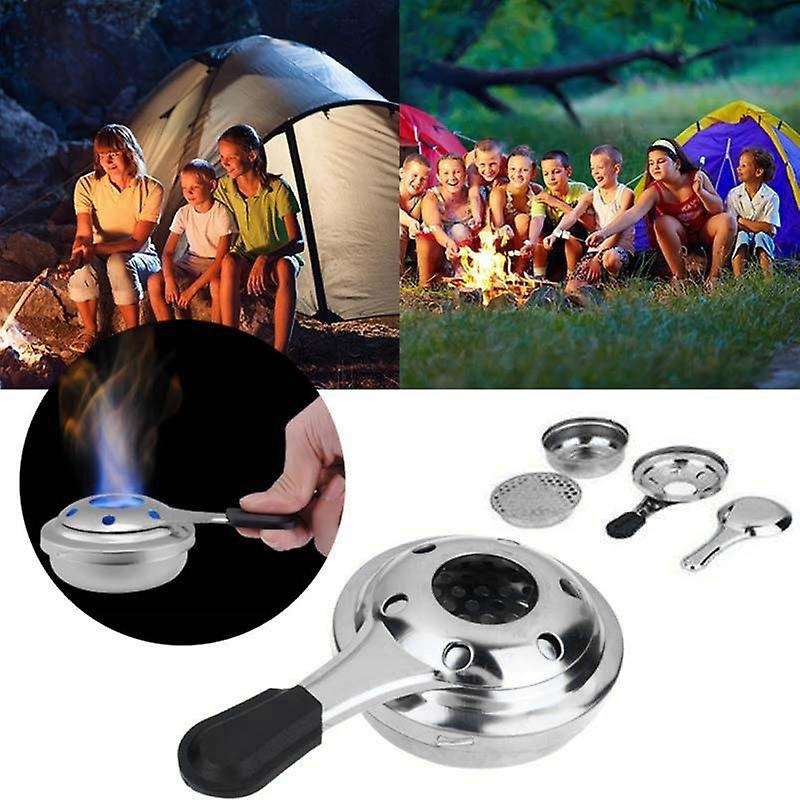 Portable Mini Picnic Stove Camping Outdoor Incinerator Spirit Burner Alcohol Convenient Hiking Alcoh