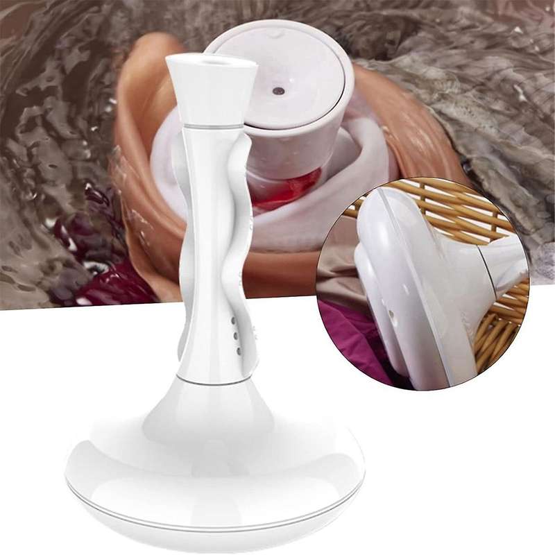 Portable Mini Washing Machine Rotating Ultrasonic Turbine Washer Cleaner for Laundry Camping Travel