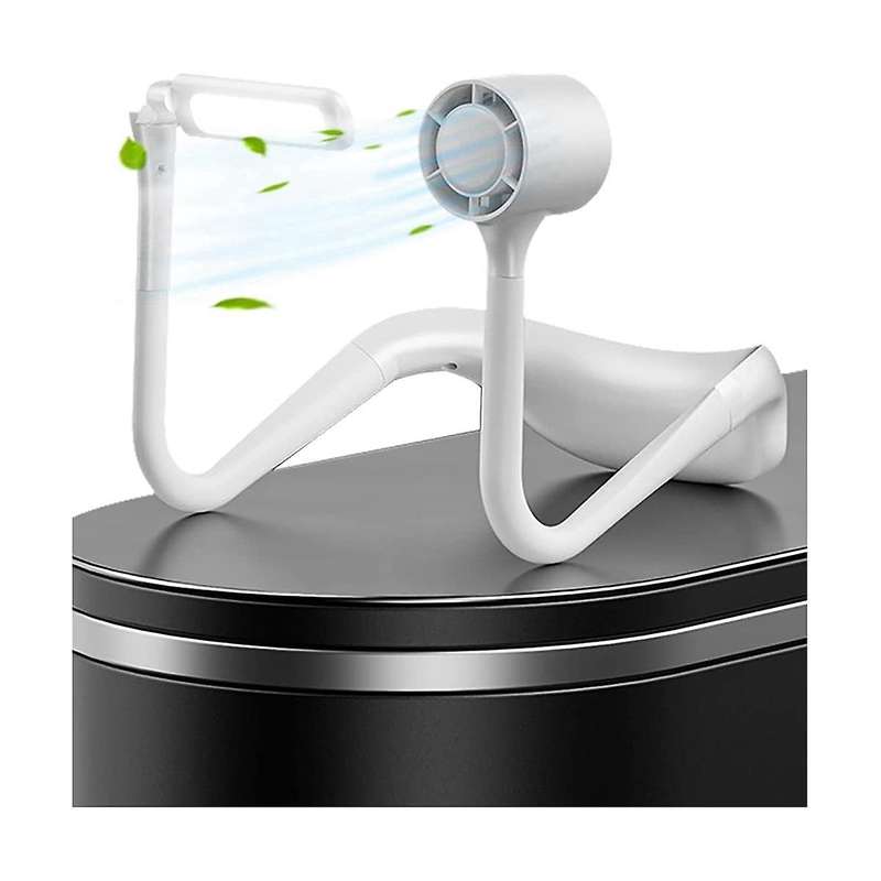 Portable Neck Fan Night Run Personal Fan with Light 4000mah Neck Fans Portable Rechargeable