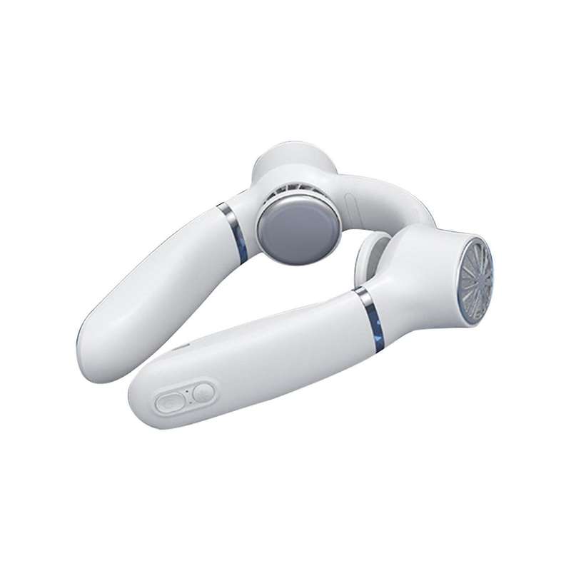 Portable Neck Fan 360wrap-around Cooling Fan 4000mah Rechargeable Fan 3-speeds Setting for Travel
